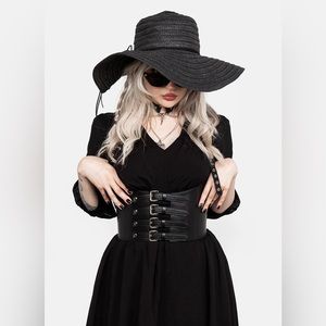 Disturbia Yennefer Waistcoat Harness Corset